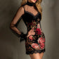 📢📢49 % OFF !!⏰⏰Floral Print Sheer Sleeve Bodycon Mini Dress