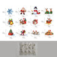 📢📢50 % OFF !!⏰⏰Luminous Christmas Wall Stickers Set