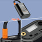 Multifunctional Portable Car Tire Inflator with Light
