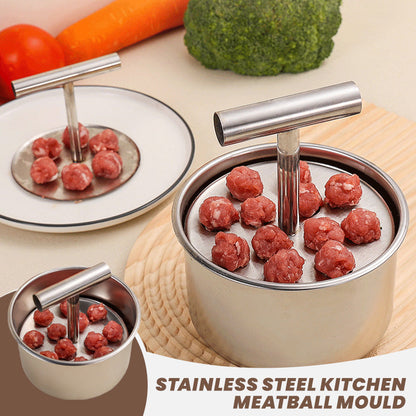 🔥Kitchen Stainless Steel Meatball Mould