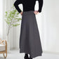 📢📢60 % OFF !!🎅Women’s Elastic High Waisted Thick Long Skirt