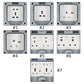 ⚡ LIMITED-TIME 49% OFF! ✨ Outdoor Waterproof Receptacle Outlet – IP66, Anti-Theft Lock, UV Protected 🔒