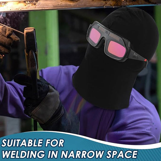 🕶️Solar-Powered Auto-Light-Changing Welding Glasses