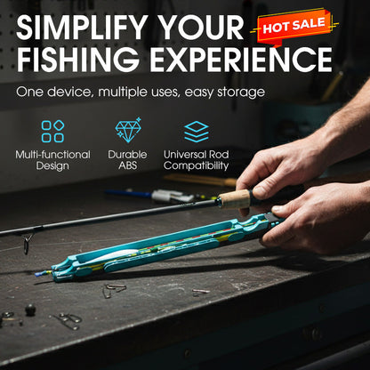 All-in-One Fishing Rod Line Winder