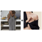❄️💕Hot Sale 50% OFF!💃Women's Solid Color Backless Cami Dress