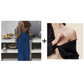 ❄️💕Hot Sale 50% OFF!💃Women's Solid Color Backless Cami Dress