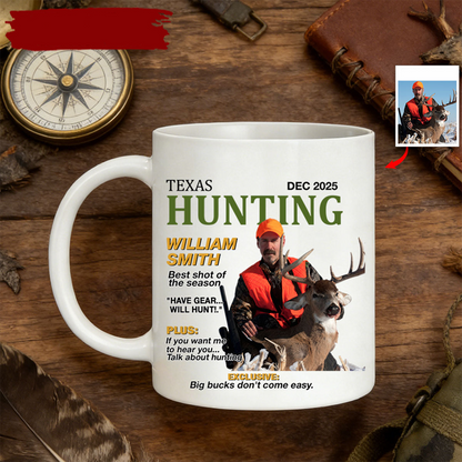 💥New Year special offer 🥰Hunting-Themed Ceramic Coffee Mug