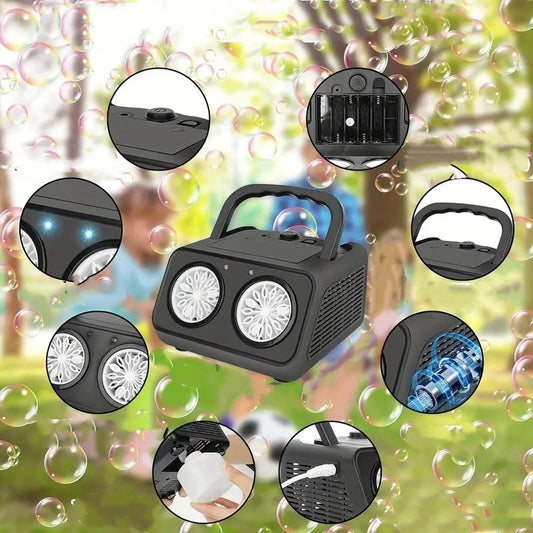 🫧Limited-time offer: 68% off handheld multi-hole bubble machine