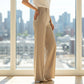 🌟👖 Stylish women's trousers with a high waist - wrinkle-free and durable for the office and everyday life 🌿✨
