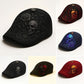 🔥Skull & Thorn Flat Cap
