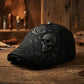 🔥Skull & Thorn Flat Cap