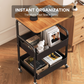 Mobile multi-purpose trolley with storage – Multi-level storage trolley for household items and snacks 🛒🏠