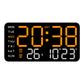 📢📢49% OFF!! ⏰Multifunctional decorative LED digital wall clock, the limitless digital clock for the modern Norwegian home