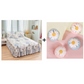 ⏳ Limited-time 50% off ⏰ Three-piece ruffled bedding set 🛏️
