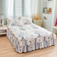 ⏳ Limited-time 50% off ⏰ Three-piece ruffled bedding set 🛏️