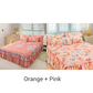⏳ Limited-time 50% off ⏰ Three-piece ruffled bedding set 🛏️