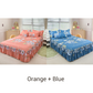 ⏳ Limited-time 50% off ⏰ Three-piece ruffled bedding set 🛏️