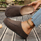 Women's Wide Closed-Toe Mule Slippers