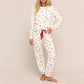 💞Valentine's Day Pre-sale 49% OFF!! - Women's Heart Print Top & Pants Pajama Set