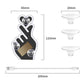 📢📢50%  OFF !! ⏰Solar-Powered Finger Heart LED Car Light