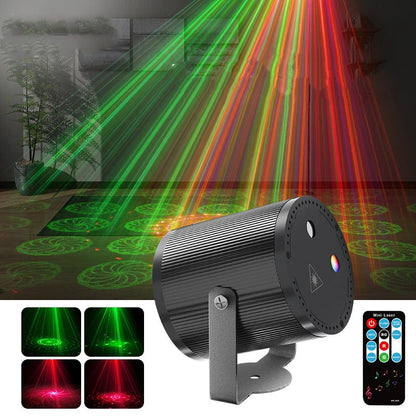 📢📢50%  OFF !! ⏰DJ Laser Party Light with 7 Lighting Modes & Remote