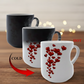 📢📢50%  OFF !!!⏰Color Changing Heart Handle Ceramic Mug for Valentine's Day