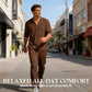 Men's Casual Short Sleeve Shirt & Pants Set