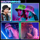🚀 2026 Future of Style | Glowing Fiber Optic Bucket Hat | Light Up the Night 🌈