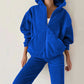 Women's Zip-Up Hoodie & Jogger 2-Piece Set