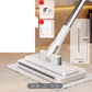🧹 50% OFF NOW! ✨ Telescopic Flat Dust Mop – Long handle, shark-tooth lock & deep-cleaning microfiber – Perfect for ceiling, cabinets & walls 🏠