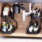 2-Tier Under Sink Organizer with Sliding Drawer