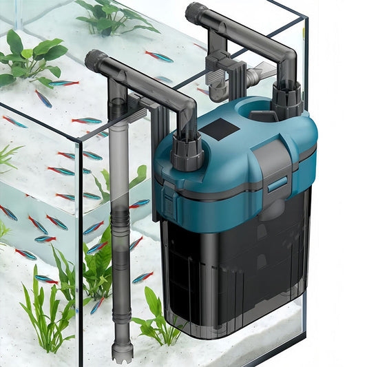 Hang-On Back Aquarium Filter with Adjustable Flow