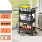 Mobile Kitchen Storage Organizer Rack