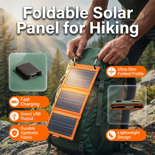 🔥 Hot sale 50% OFF🔥Portable Solar Panel with USB Charging
