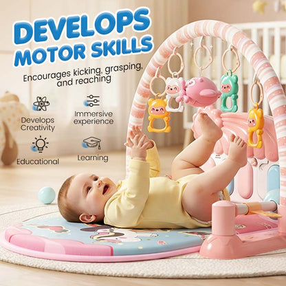🥳2026 HOT SALE🥳💞50K+ SOLD!💥50% OFF! 🔥3-in-1 Baby Musical Piano Play Mat