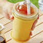 Portable Silicone Cup with Straw & Ice Mold