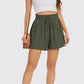 Women's High-Waisted Drawstring Shorts with Pockets