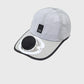 🧢 Breathable Baseball Cap + Solar Fan – Sun Protection & Cooling Combo, Outdoor Work Essential