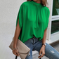 Women's Elegant Mock Neck Top