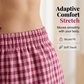 Women's Gingham Ruffle Hem Shorts
