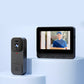 ⏰Smart Video Doorbell with 4.3" Display – Two-Way Audio, Night Vision, Wide Angle