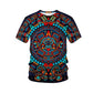 Vintage Tribal Art Short Sleeve Tee for Men
