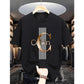 Men's Bold Letter Graphic Print T-Shirt