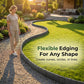 Easy Install Cobblestone Garden Border - 5M Edging Kit
