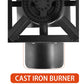💪 Portable Cast Iron Propane Gas Burner – Built to last a lifetime with a solid cast iron body and brass fittings. Delivers powerful, even heat for woks, paella pans & large stock pots. A professional-grade tool for outdoor chefs 🍳