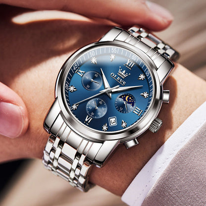 Men's Multifunctional Quartz Watch