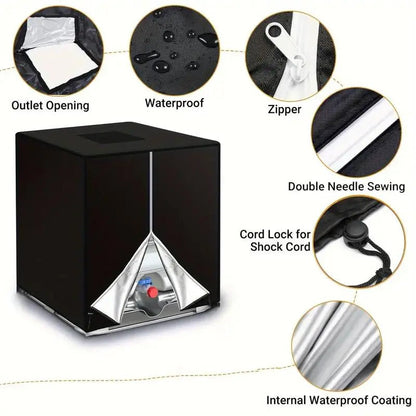 🎃Halloween Deal 50% OFF!🛡️1000L IBC Tank Cover – 210D Oxford UV & Weather Protection