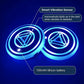 Rechargeable LED Car Cup Holder Lights