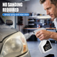 Headlight Restore Kit – Remove Yellow & Foggy Lenses in Minutes, Make Your Headlights Look Brand New + UV Protection Ceramic Coating Hydrophobic