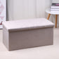 30-inch Foldable Storage Ottoman Bench